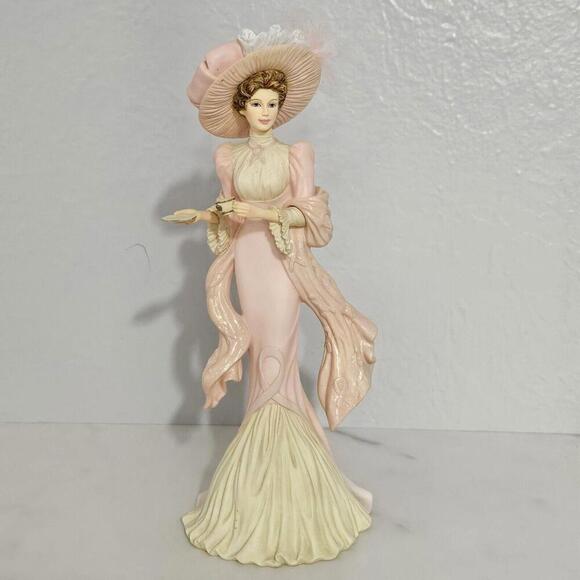 2/$50 Thomas Kinkade Brimming With Faith Figurine #4923A – 2007 Hamilton